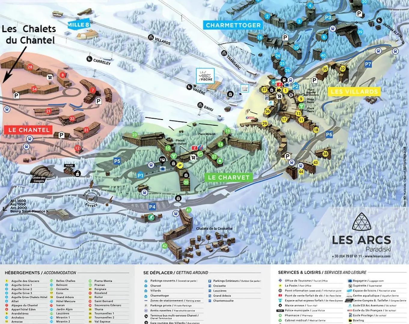 Residence Lauzieres - Studio 5 Personnes Skis Aux Pieds Et Proche Des Commerces Dans Le Village Du Charvet A Arc 1800 Mae-2054 Les Arcs  Les Arcs (Savoie)